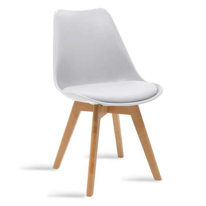 DINING CHAIR WHITE ZOYA