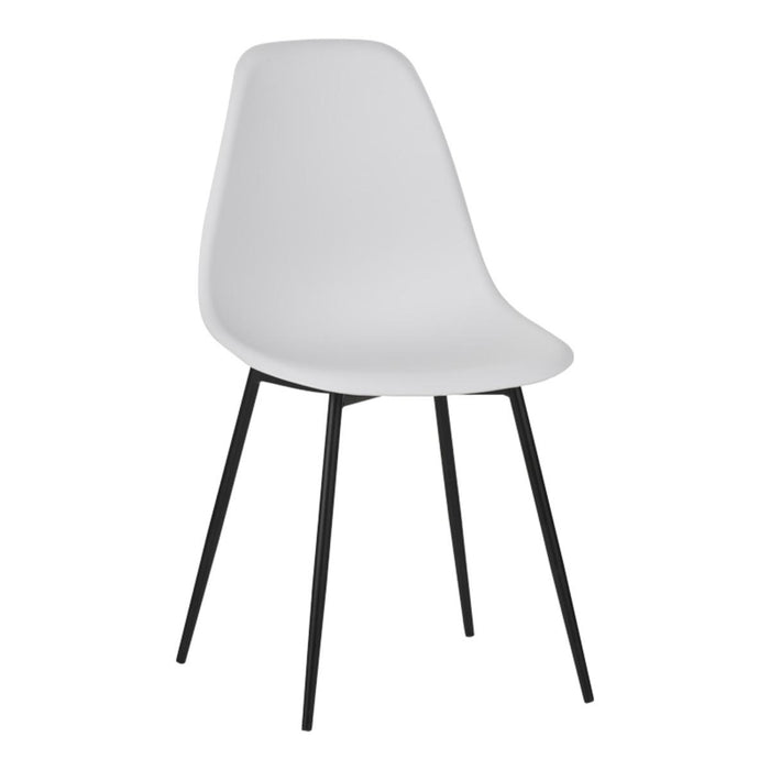WHITE MAYA DINING CHAIR