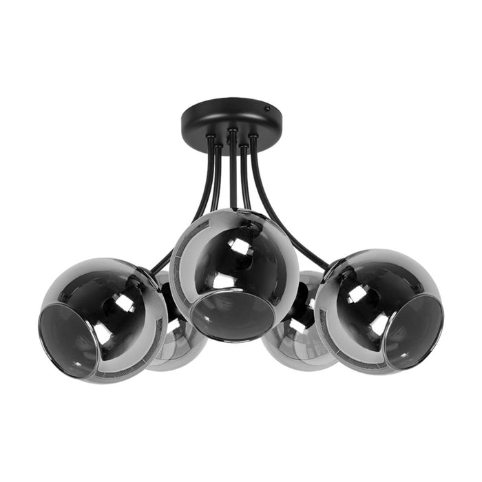 CEILING LAMP LAGO 5XE27 BLACK