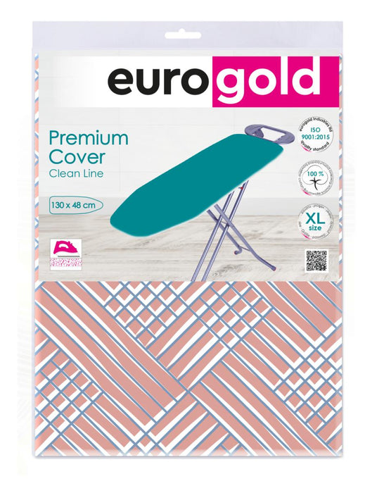 IRONING BOARD CASE 130X48 CM EUROGOLD PREMIUM