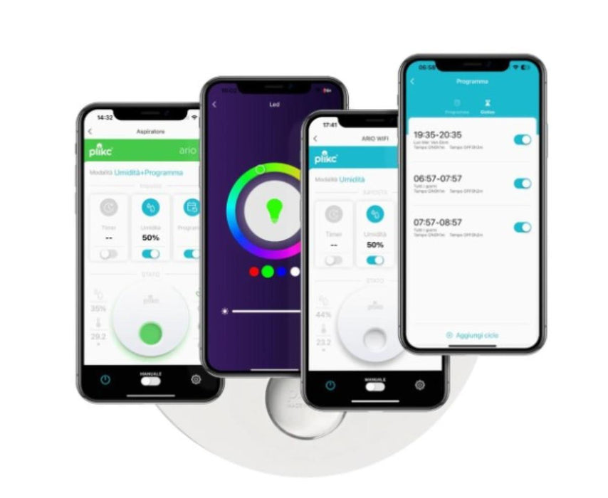 FAN ARIO W WI-FI WHITE PLIKC