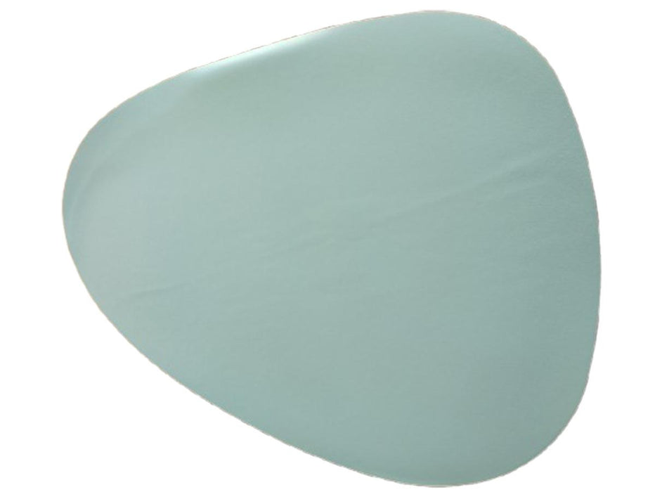 LEATHER TABLE MAT 45X36 CM BLUE/GREEN
