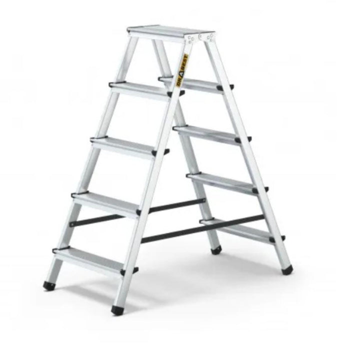 HOUSEHOLD LADDER 2X5 UP TO 125 KG DRABEST