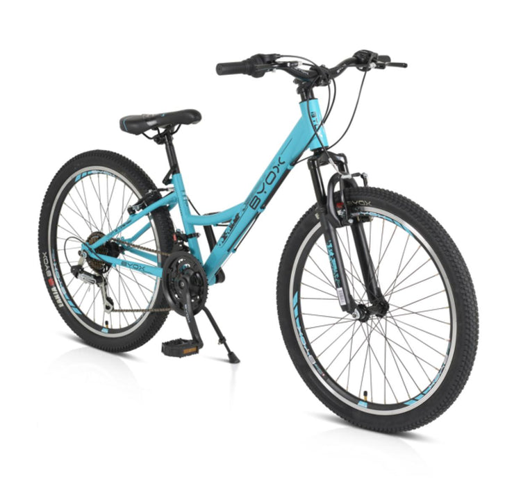 BYOX 24 21ST STEEL BIKE TURQUOISE