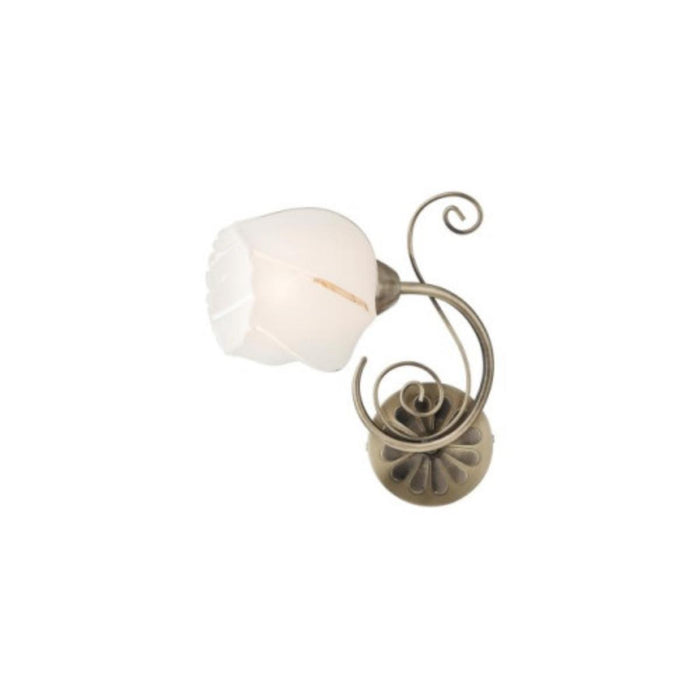 WALL LAMP DOROTHY 1XE14 METAL/GLASS