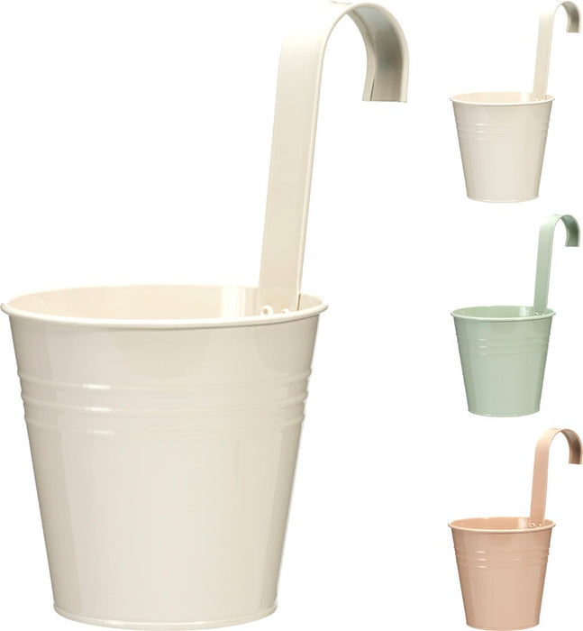 HANGING POT 13X13.5CM VARIOUS COLORS