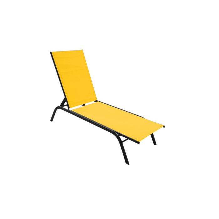CHAIR 4 POSITIONS MUSTARD COLOR HOME B