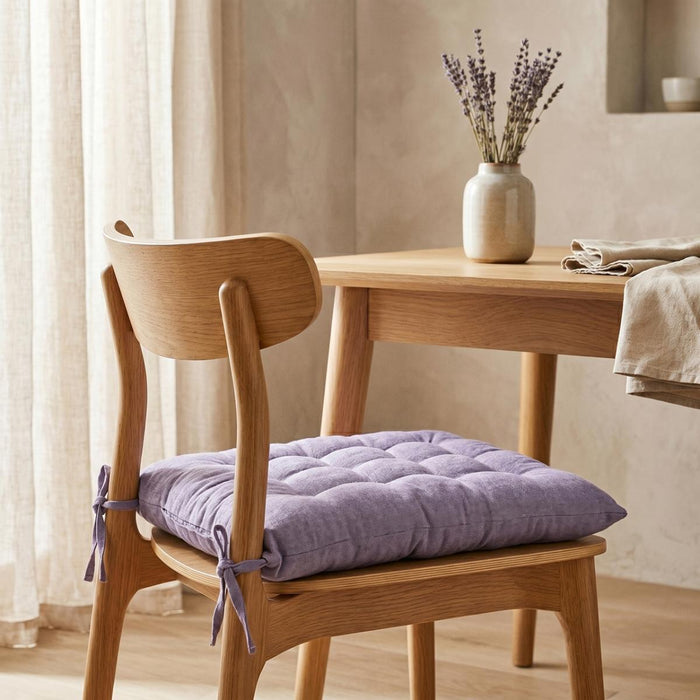 CHAIR CUSHION 40X40 LILAC