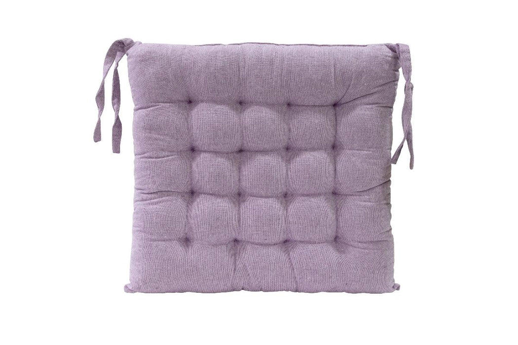CHAIR CUSHION 40X40 LILAC