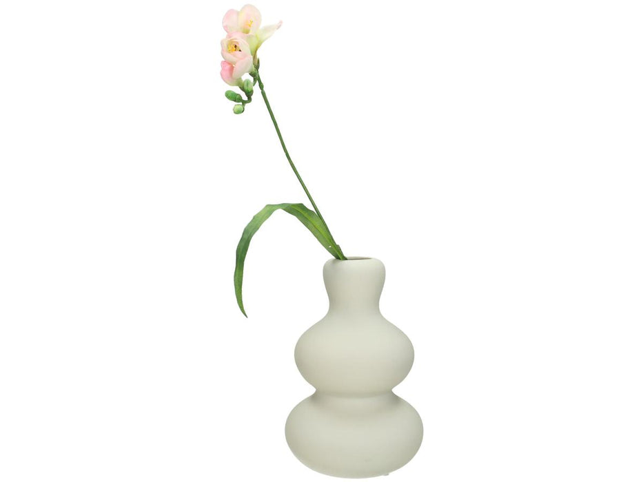 IVORY VASE 20X14X14CM