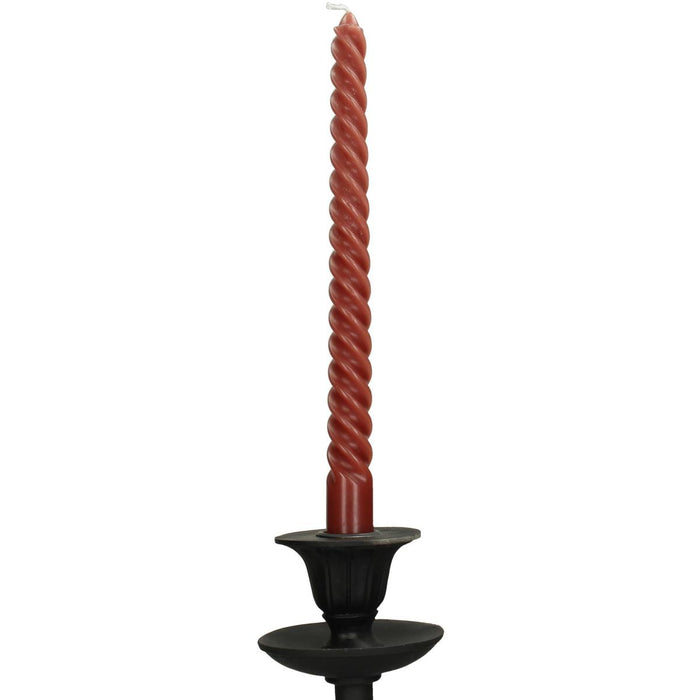 TWISTED TERRA CANDLE 26X3X8CM