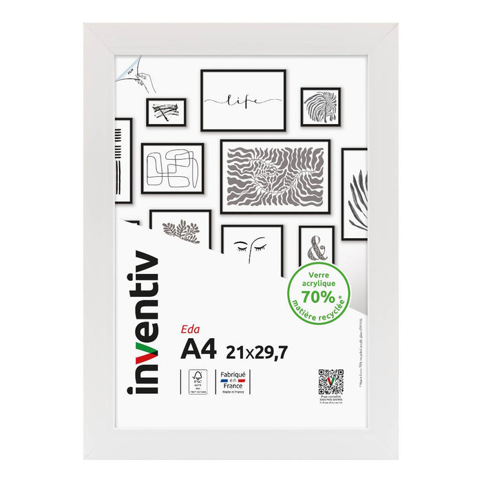 FRAME 20X30 CM EDA WHITE