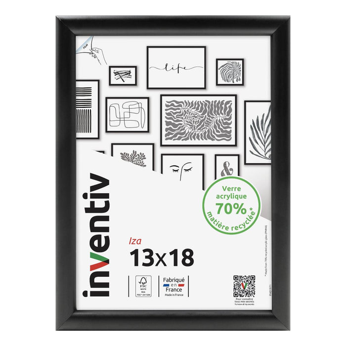 FRAME 13X18 CM IZA BLACK