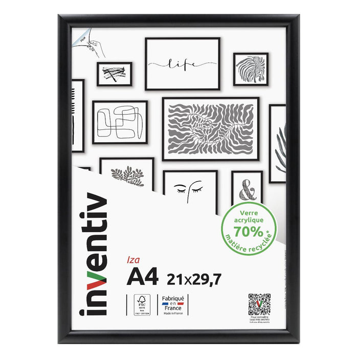 FRAME 21X29.7 CM IZA BLACK