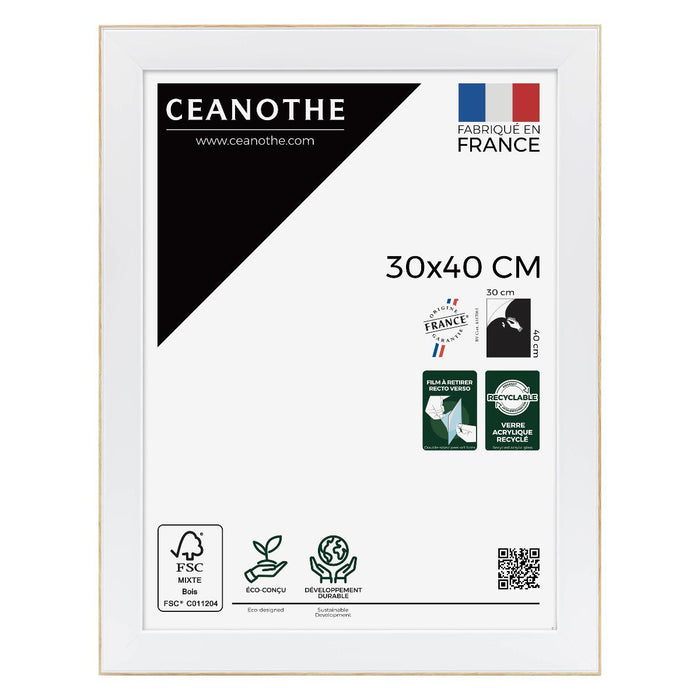 FRAME 30X40 CM NEWTON WOOD