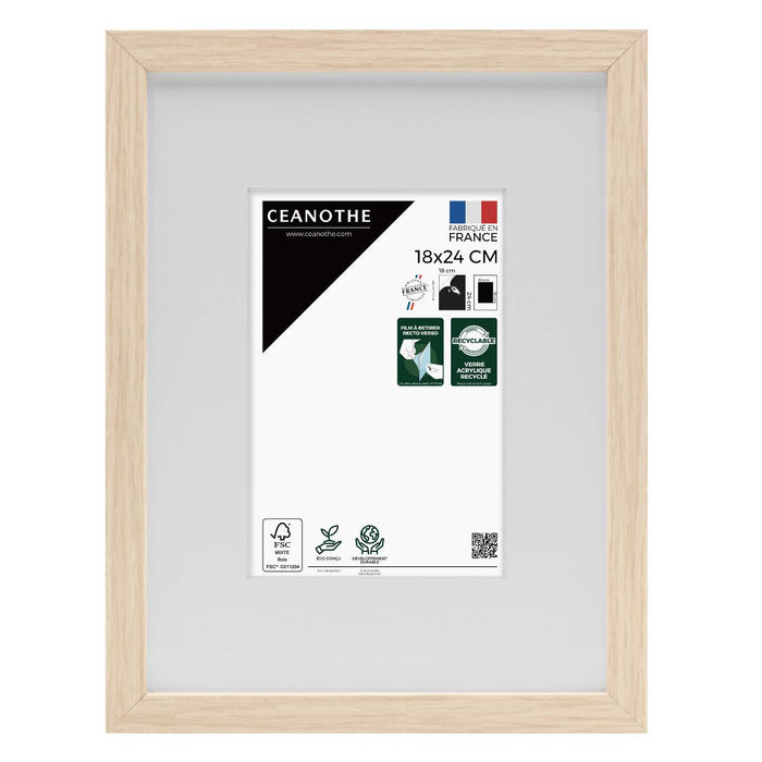 FRAME 18X24 CM HOLE 10X15 WILD WOOD ST