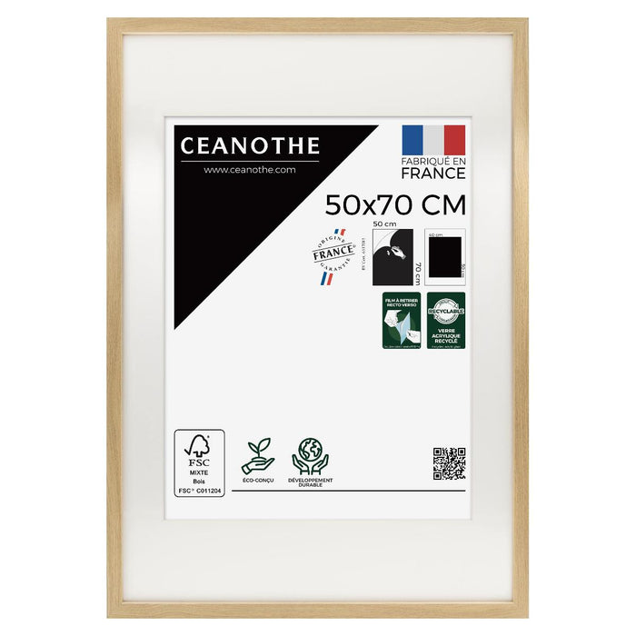 FRAME 50X70 CM HOLE 40X50 MILAN WOOD