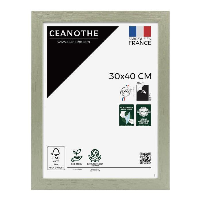FRAME 30X40 CM KARMA LIME