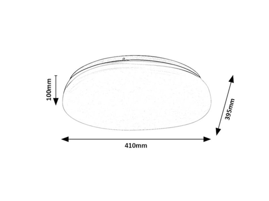 LED BATHROOM CEILING LIGHT CALIOPE 24W 41CM IP44