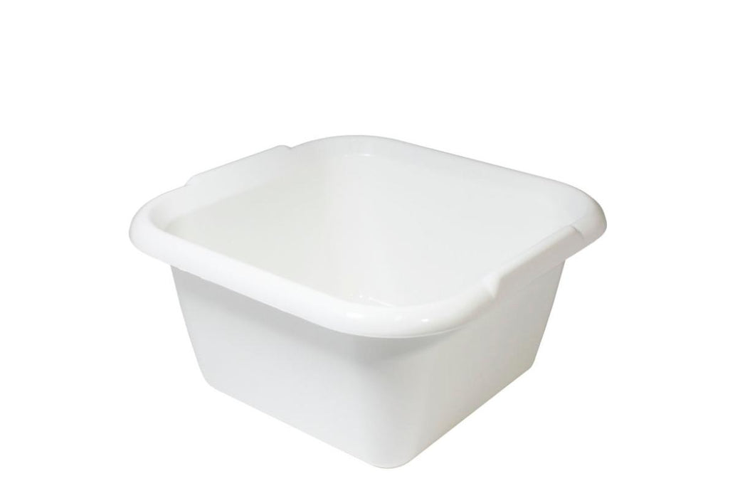 SQUARE BASIN 7L RECA PLAST WHITE