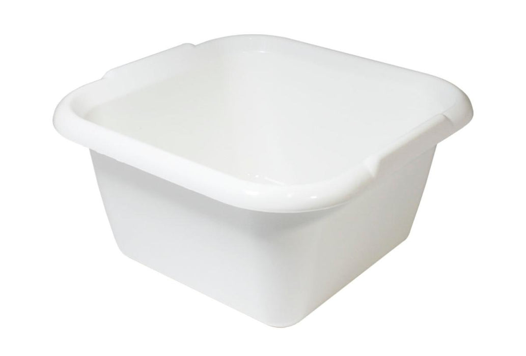 SQUARE BASIN 18L RECA PLAST WHITE