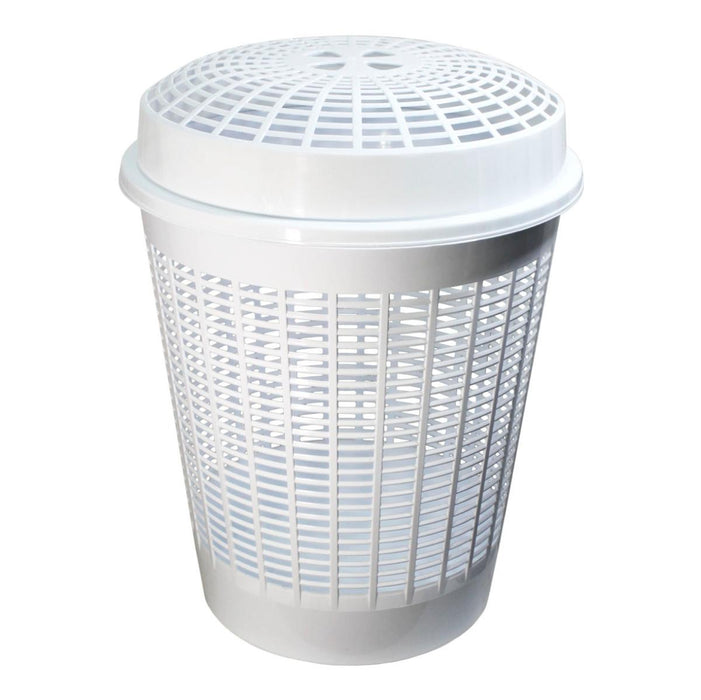LAUNDRY BASKET 65L RECA PLAST WHITE