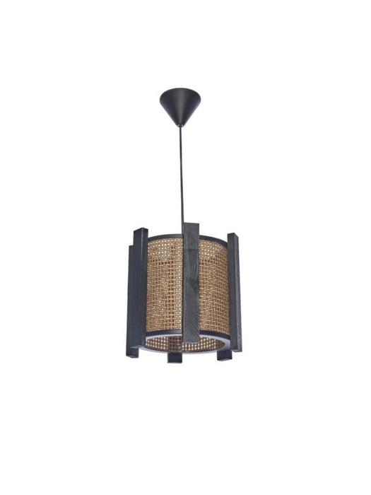 SHADOW PENDANT 1XE27 Ф230 METAL WOOD