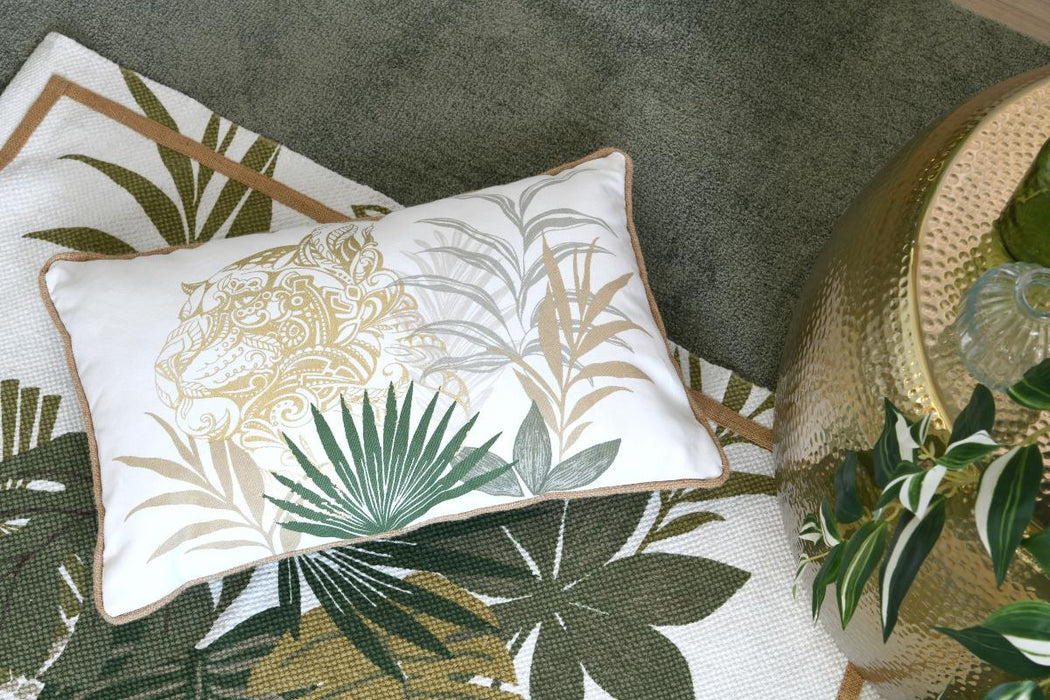 PILLOW 30X50CM VERT CAMBODGE GREEN