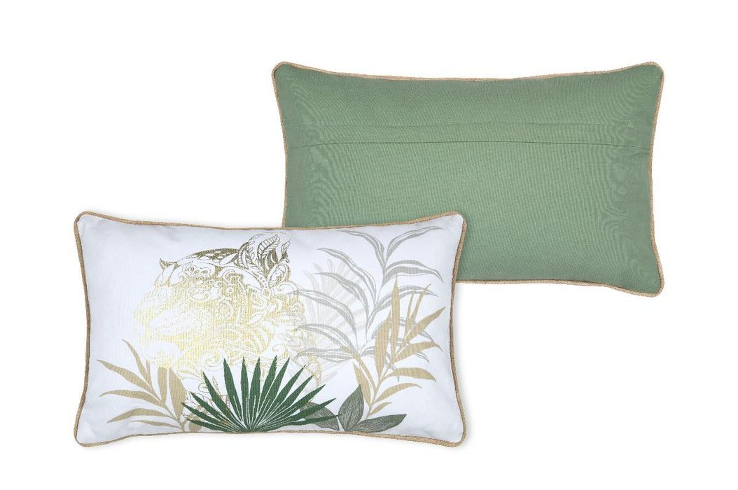 PILLOW 30X50CM VERT CAMBODGE GREEN