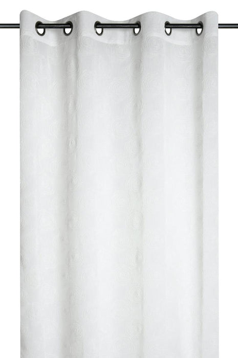 CURTAIN 140X260CM ROZARIA WHITE