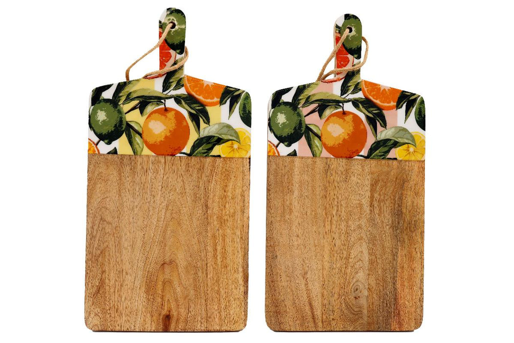 SERVING BOARD 50 CM CITRUS