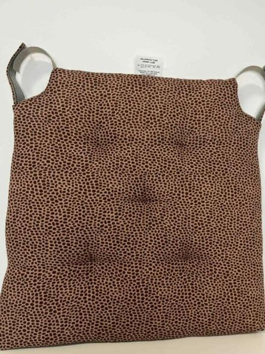 CHAIR CUSHION 40x36CM NINA BROWN