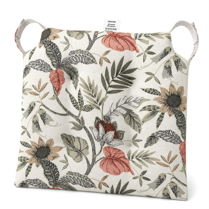 CHAIR CUSHION 40x36CM NINA FLORA