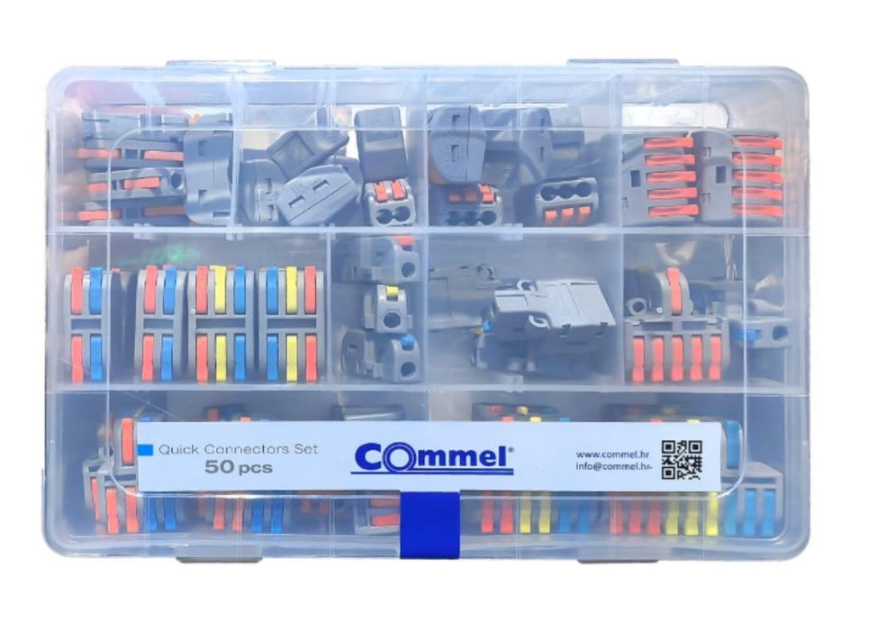 QUICK CONNECTION BOX 32A 250V 50PCS COMMEL