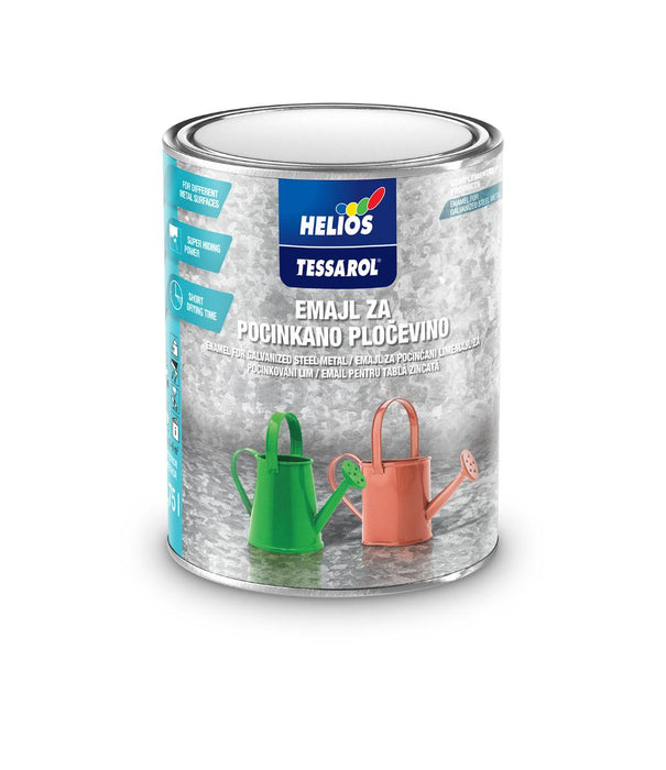 PAINT FOR GALVANIZED BASE RAL7037 0.75L