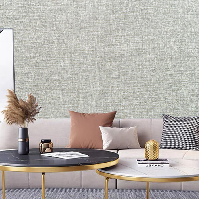 SELF-ADHESIVE TEXTILE WALLPAPER 50X280 GREEN