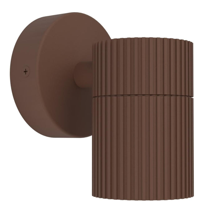 OUTDOOR WALL LIGHT TOMELLOSO 1XGU10 BROWN