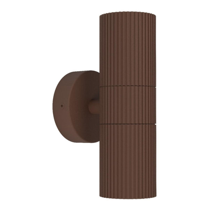 OUTDOOR WALL LAMP TOMELLOSO 2XGU10 BROWN