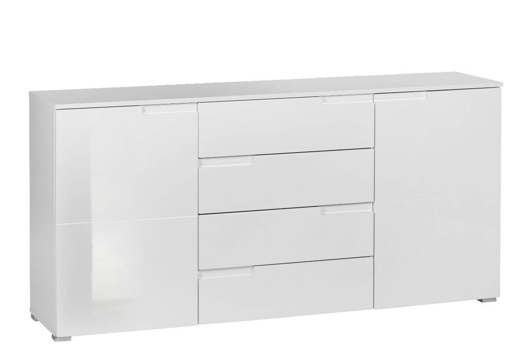 DRAWER SPICE 4 WHITE LACQUER 165X40X80