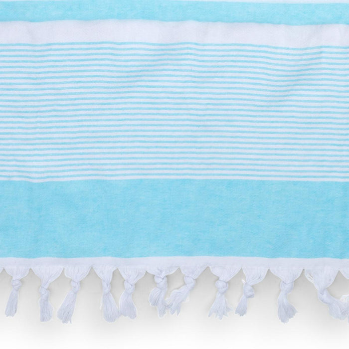 BEACH TOWEL 80X160CM BLUE