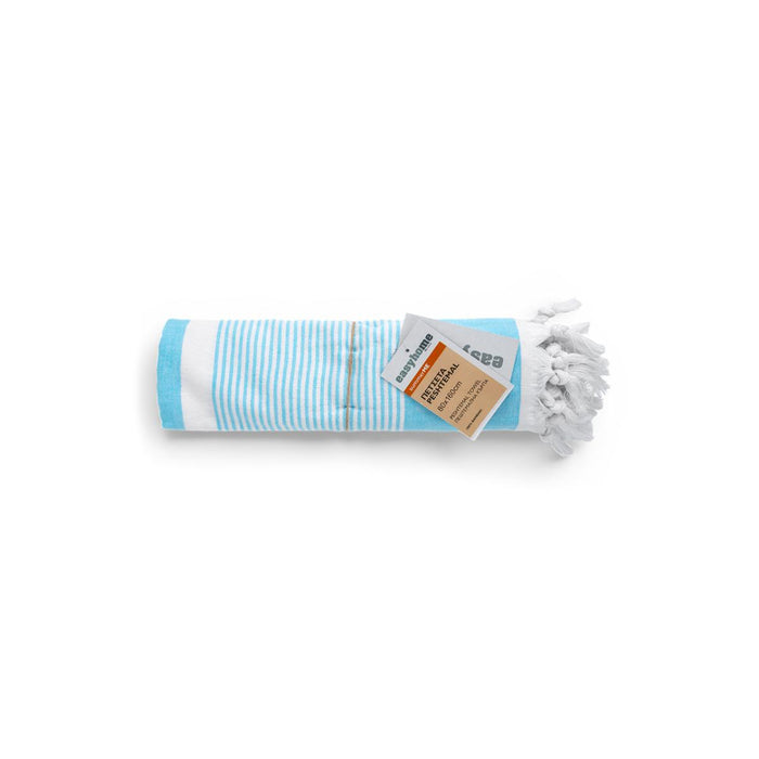 BEACH TOWEL 80X160CM BLUE