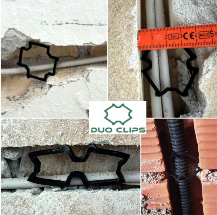 CABLE AND PIPE CLAMP 22-50MM DuoClips