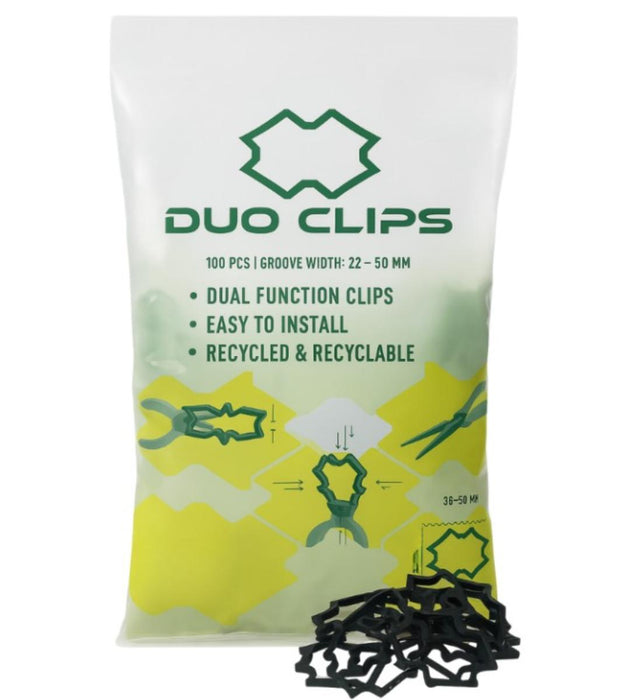 CABLE AND PIPE CLAMP 22-50MM DuoClips