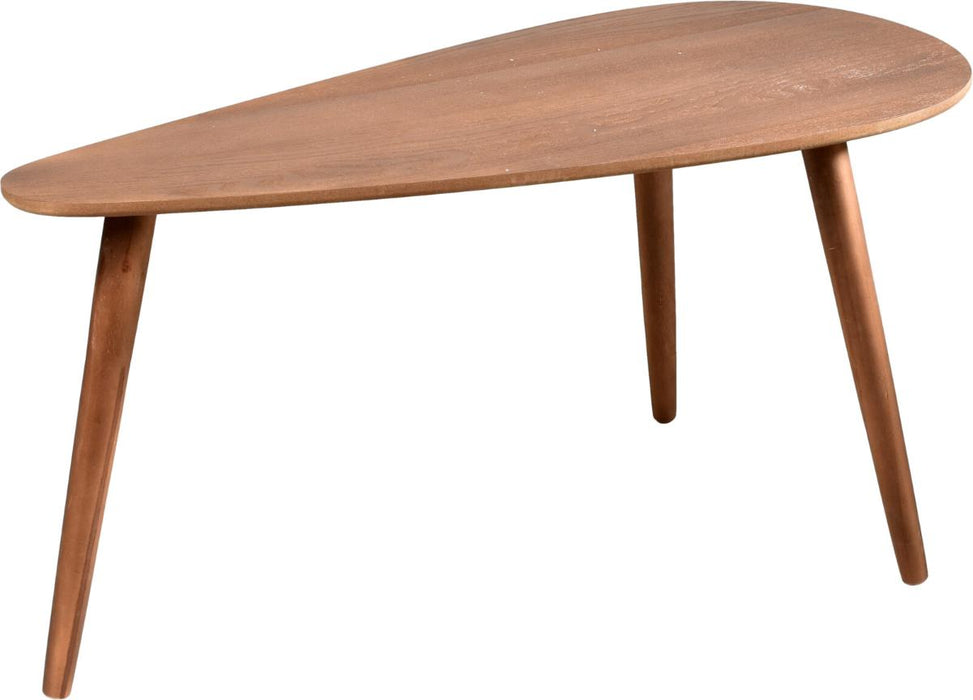 SIDE TABLE 2 PIECES WALNUT