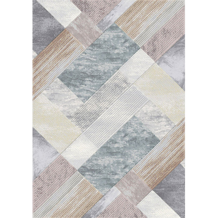 CARPET ARGENTUM 133X195 CM. RECTANGLES