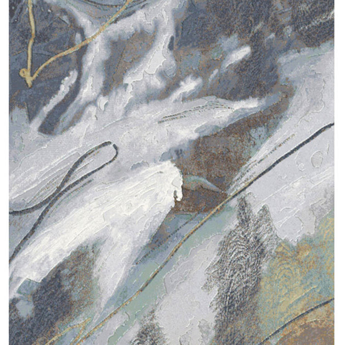 CARPET ARGENTUM 200X290 CM. WATERCOLOR BLUE