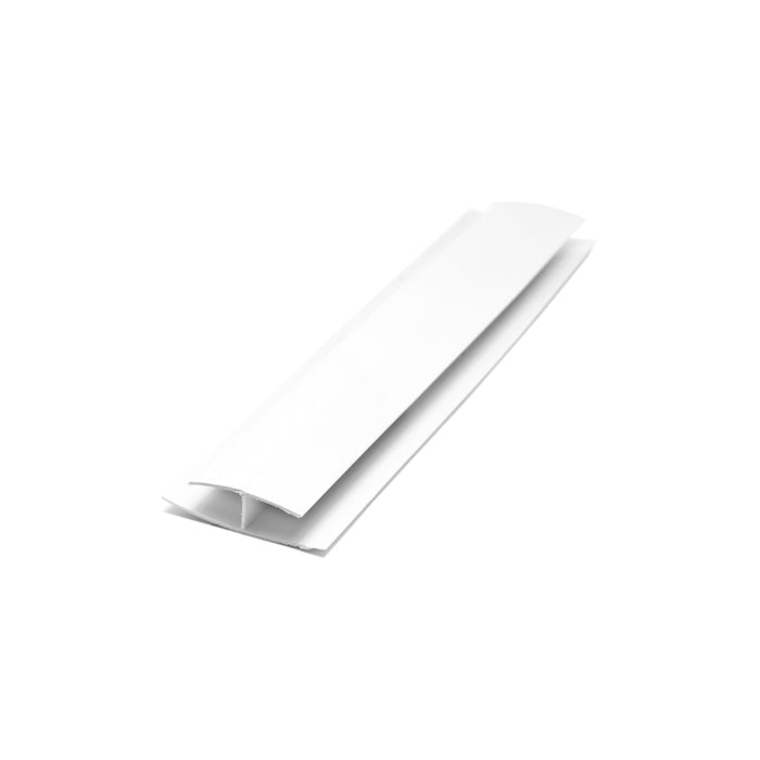 PVC H CONNECTING PROFILE WHITE 3M