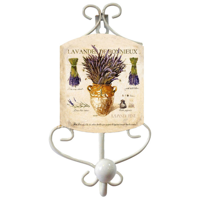 DECORATIVE WHITE SINGLE HANGER WHITE