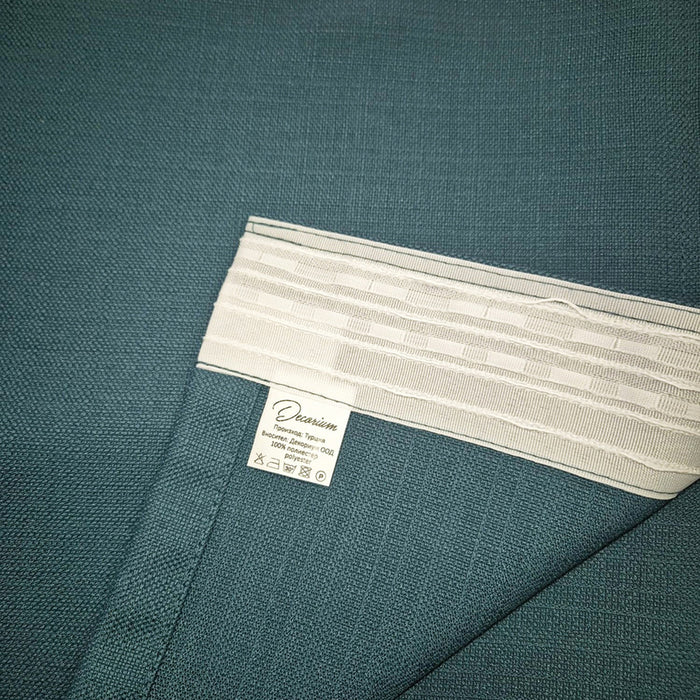 Dense TURQUOISE CURTAIN 150X270 CM