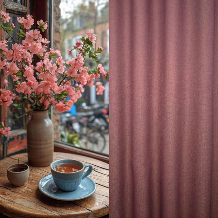 CURTAIN THICK PURPLE 150X270 CM